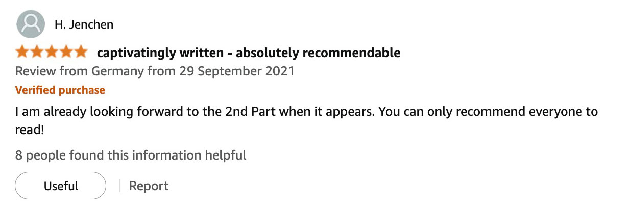 Amazon reader review 13 of The Highlanderess